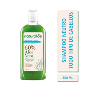 SHAMPOO NEUTRO HIDRATACION Y BRILLO NATURALOE