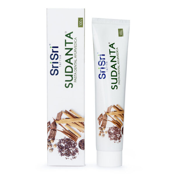 SUDANTA - PASTA DENTAL AYURVÉDICA LIBRE DE FLÚOR 100 GR