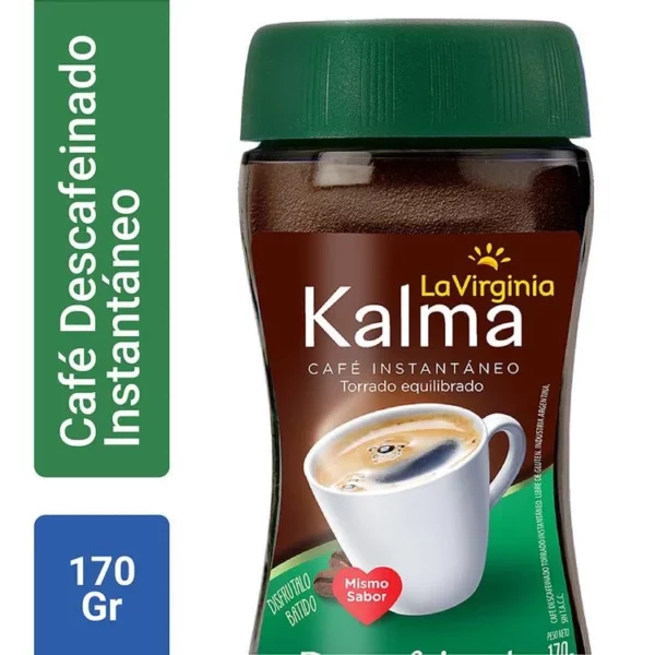 Kalma Descafeinado Instantáneo  x 170 g La Virginia