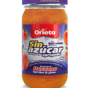 MERMELADA DE DURAZNO ZIN AZUCAR ORIETA