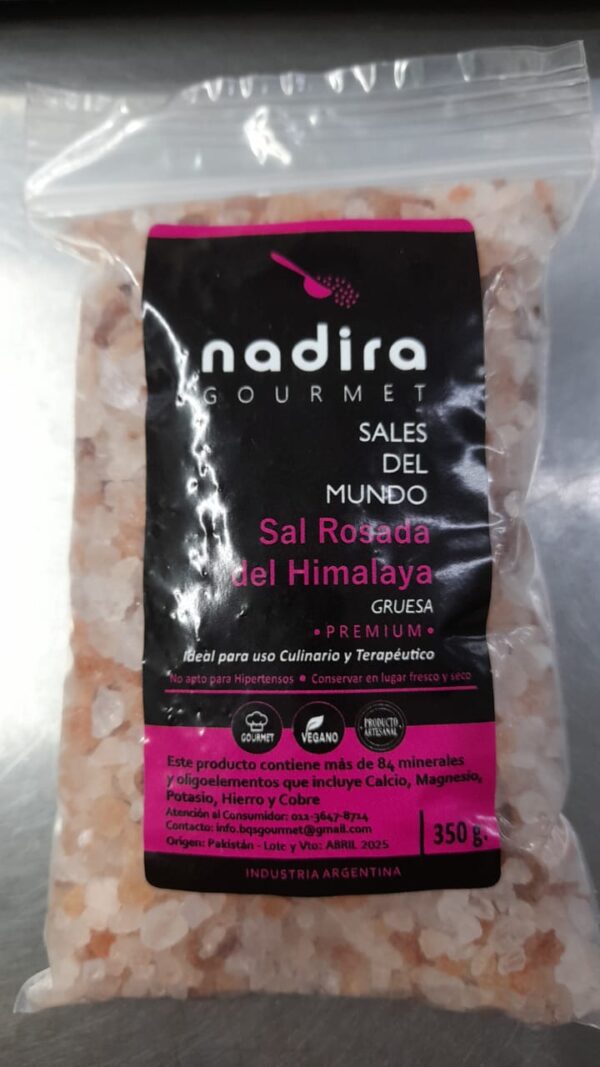 SAL ROSADA GURESA DEL HIMALAYA - NADIRA