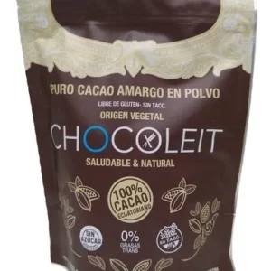 Puro Cacao Amargo En Polvo  Sin Azúcar Sin Tacc Vegano
