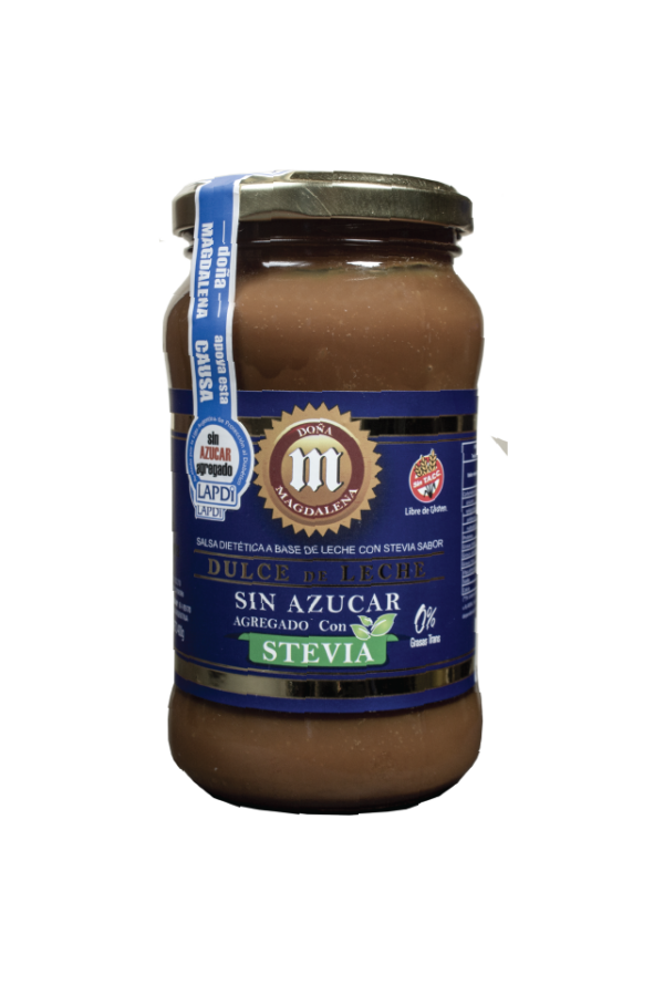 Dulce de leche sin azúcar endulzado con Stevia