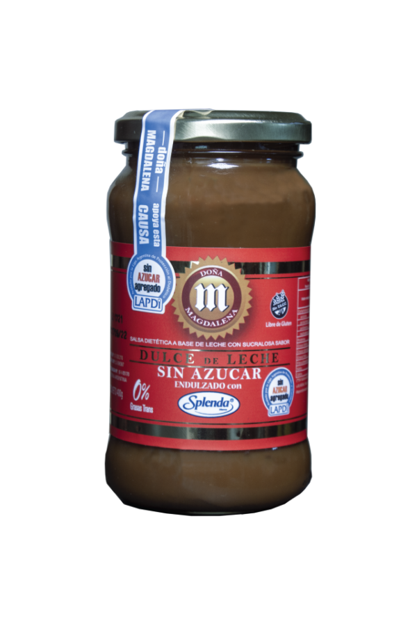 Dulce de leche sin azúcar endulzado con Splenda