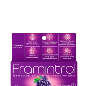 FRAMINTROL x 30 Comprimidos - Estimula el gen de la longevidad