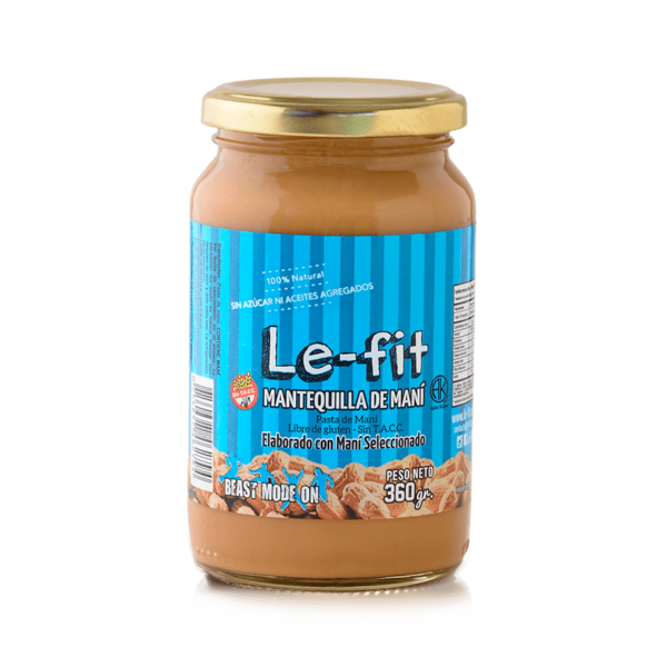Mantequilla de maní CRUNCHI Le-fit