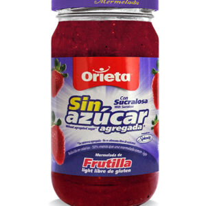 MERMELADA DE FRUTILLA ZIN AZUCAR ORIETA