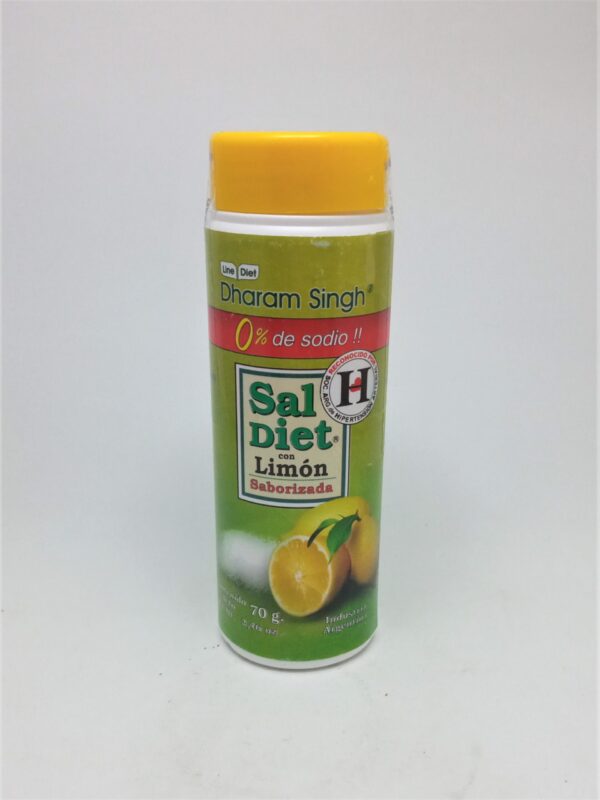 Sal sin Sodio sabor Limón Diet x 70 g Dharam Singh