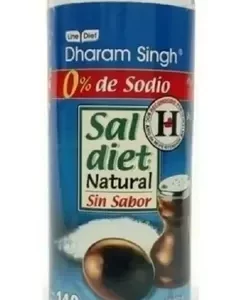 Sal sin Sodio Sabor Natural x 140 g  Diet Dharam Singh