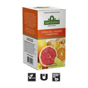 CITRUS MIX, JENGIBRE Y SABOR MIEL EN SAQUITOS