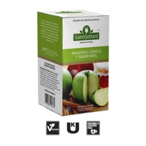 MANZANA, CANELA Y SABOR MIEL EN SAQUITOS