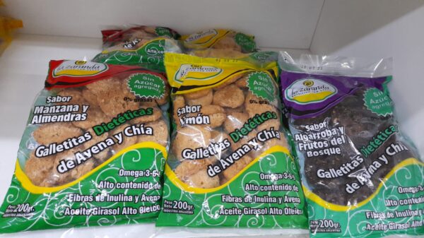 Galletitas Dietéticas Sin Azúcar Agregada La Zaranda