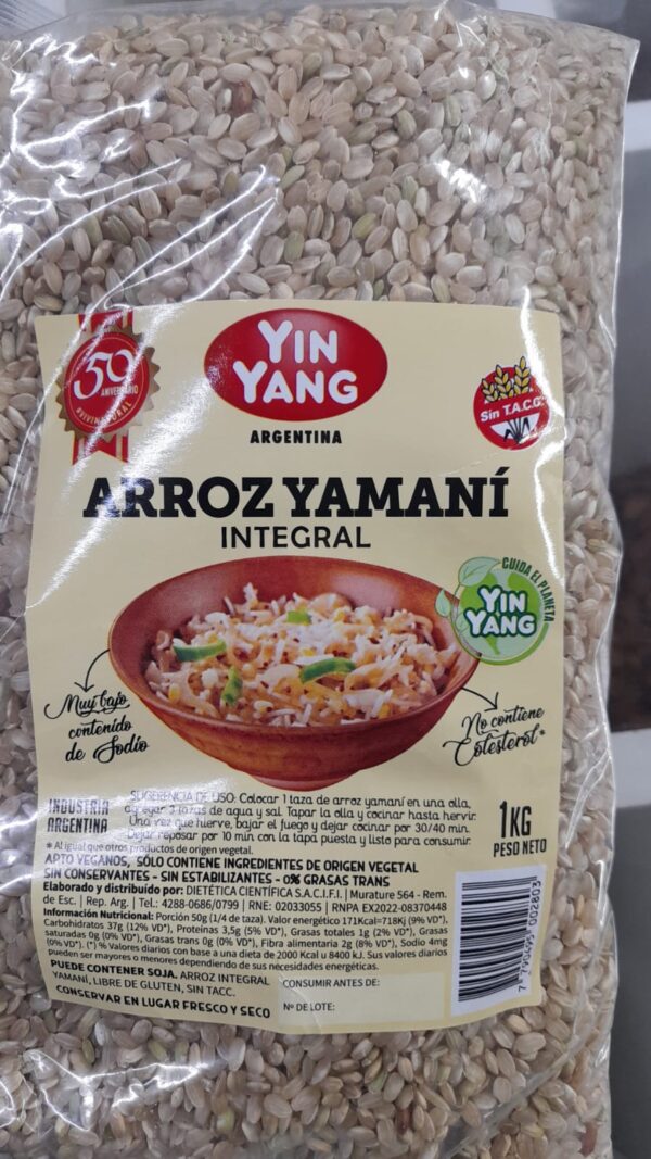 ARROZ YAMANI INTEGRAL