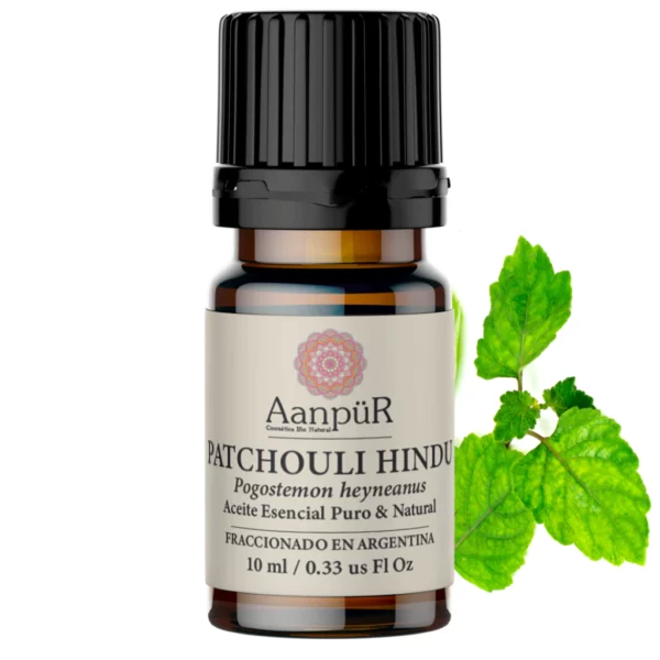Aceite Esencial Puro Y Natural De Patchouly Hindú x 10 ml