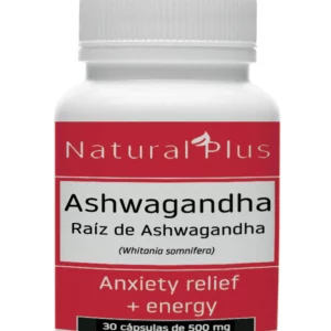 Ashwagandha x 30 cápsulas de 500mg