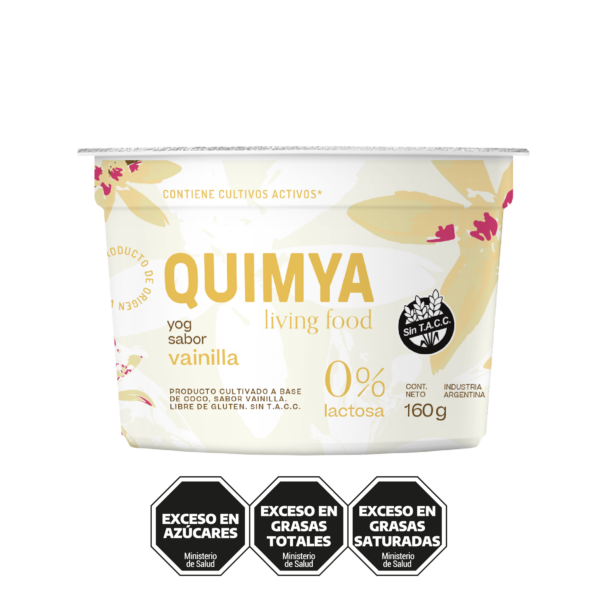 YOG SABOR VAINILLA x 160 g QUIMYA YOG