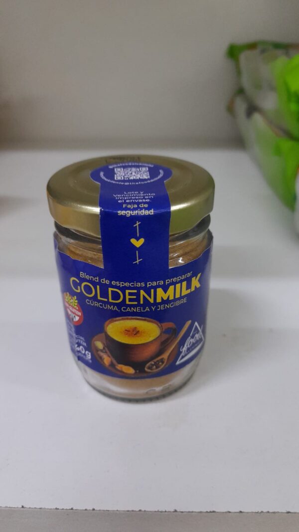 Golden Milk x 40 gr - THE FOOD ALCHIMIST